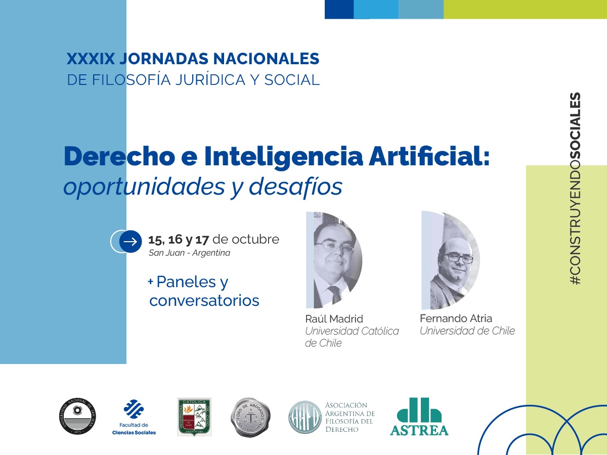 XXXIX Jornadas Nacionales de Filosofia Juridica y Social